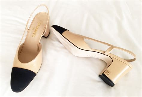 scarpe tipo chanel modello sling|Chanel pumps heels.